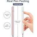 Miniatyrbild 5 av 5: Stylus för Ipad 2-pack 2-i-1 Disc Stylus för pekskärmar Kapacitiv Stylus med magnetiskt lock Kompatibel med Ipad Iphone Pro Android Chromebook