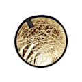 Miniatyrbild 1 av 5: Silver+Guld Ljusreflektor Ljusdiffusor Hopfällbar
