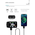 Miniatyrbild 5 av 5: Ebike Display för KT Intelligent LCD Meter Vattentät SM-kontakt