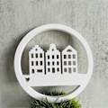 Miniatyrbillede 4 af 5: Love House Listing Dekorations Silikoneform Støbeform