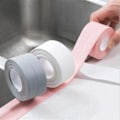 Pikkukuva 3 / 5: Vedenpitävä tiivistysteippi suihkulle, pesualtaalle, kylpyammeelle, tiiviste 3,2 m x 3,8 cm pinkki