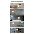 Miniatyrbild 1 av 5: Tuya ZigBee Smart Switch 3-vägs Enkel Nolla Brand Universal 86 Typ B