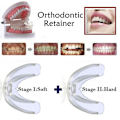 Miniatyrbild 2 av 4: 3 st/set Dental Tand Ortodontisk Apparat Tränare Tandställning Tänder Tränare För Vuxna Ortodontisk Tandställning {xpreenofficialstore}