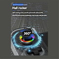 Miniatyrbild 2 av 5: Spelkontroll för Switch RGB-belysning, Dubbel Vibration, D