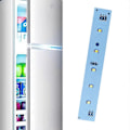 Miniatyrbild 2 av 5: Ny 1 st Bcd-536wkm Kylskåps LED-lampa För Midea 17431000000072 502410010020 Högkvalitativ LED-ljuskort Kylskåp