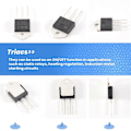 Miniatyrbillede 4 af 5: BTA41-600B 600V 40A Siliciumstyret ensretter Standard Triac