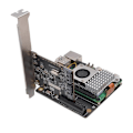 Miniatyrbillede 3 af 5: X1010 PCIe FFC-stik til standard PCIe X4-slot udvidelseskort til 5