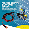 Miniatyrbild 5 av 5: Solarkontakt XT60I- F Adapter 12AWG Kabel Anslut 1,5 meter