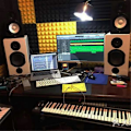 Miniatyrbild 5 av 5: Klocka Musik Spektrum VU Meter 2.4 tum Digital Rytm Analysator