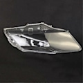 Miniatyrbild 5 av 5: För 2009 2010 2011 Främre Strålkastarskydd Lampskärm Transparent Linsskydd Strålkastarmasker Dammskydd Vänster