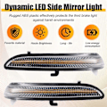 Miniatyrbild 4 av 5: Dynamisk LED Sidobackspegel Blinkers Flytande Ljus för 208 2008 2012-2020 för C3 Som Visat