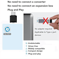 Miniatyrbild 3 av 5: USB C Mus Jiggler Odetekterbar Automatisk Typ C Musrörare 3 Jiggle-lägen Drivrutinsfri för att Hålla Datorn Vaken Silver