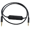 Miniatyrbillede 1 af 3: A40 Headset Gaming Headset Kabel Lydstyrkekontrol Kabel Inline Mute Kabelledning