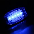 Pikkukuva 4 / 4: 2kpl Led-turvavalot S Koirat Bonus Juoksu Klipsikiinnitteinen Strobe Hyvä Näkyvyys 3 Tilaa Juoksijoille Pyöräilyyn Blue