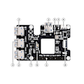 Miniatyrbild 3 av 5: PCIe till USB 3.2 Gen1 HAT+Expansionskort för 5 PCIe till USB HUB 4 Höghastighets USB Drivrutinsfri Plug a