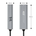 Miniatyrbild 5 av 5: USB 3.2 till 5Gbps Ethernet-adapter RTL8157 5000Mbps RJ45 Nätverksomvandlare för bärbar dator Stöd 5G, 2.5G, 1G, 100Mbps