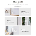 Miniatyrbild 3 av 5: Tuya ZigBee Smart Vibrationssensor Realtidsövervakning Fönsterlarm