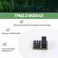 Miniatyrbild 4 av 5: TPM-modul TPM2.0 för TPM SPI Parallel Trusted Platform Module