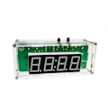 Miniatyrbild 2 av 5: 4-siffrig Digital DIY Klock-kit, Väckarklocka Lödningsövningskit, A