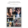 Miniatyrbillede 4 af 5: 72 cm Anti-Shake Telefon Gimbal Stabilisator Bluetooth Selfie Stick, Sort
