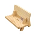 Miniatyrbild 1 av 5: Ny Produkt Monterad Bambu Trästol Lazy mobiltelefonhållare