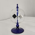 Miniatyrbild 3 av 5: 4 Blad Roterande Glas Vädermölla Solcellsdriven A