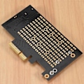 Miniatyrbild 1 av 5: PCIe till M.2/M.2 Adapter M.2 NGFF till Stationär PCIe X4 Adapterkort