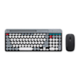 Miniatyrbild 1 av 5: 2.4G Trådlöst Tangentbord Mus Combo Bluetooth Färgglatt Tangentbord