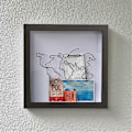 Miniatyrbild 3 av 5: Skuggbox Bildram för Vägg- och Bordsvisning - S B