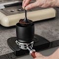 Miniatyrbild 4 av 5: 58mm Kaffedoseringskopp Aluminiumlegering Espresso Doseringstratt Svart