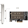 Miniatyrbillede 2 af 5: PCIe til M.2/M.2 Adapter M.2 NGFF til Desktop PCIe X4 Adapterkort