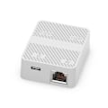 Miniatyrbillede 2 af 5: 2 Port 100Mbps Netværk Switch RJ45 Netværkskabel Splitter Hvid