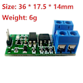 Miniatyrbild 3 av 5: 8A Flip-Flop Låsströmbrytare Modul Bistabil Självlåsande Triggerkort (9-24v)