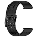 Pikkukuva 3 / 5: Urheiluranneke Suunto Vertical/9 Peak Pro/9 Peak/5 Peak -kelloille, 22 mm silikoniset kellon rannekkeet Black