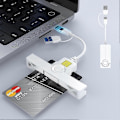 Miniatyrbild 5 av 5: Smartkortläsare USB A Typ-C USB Common Access Skattedeklaration SIM/ID/Bankkortläsare Common Access-läsare