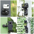 Miniatyrbild 2 av 5: Ryggsäcksremfäste Snabbklämma, 360 Graders Rotation Session, DJI Osmo Action 4/3 och de flesta actionkameror style1659