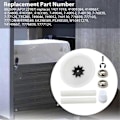 Miniatyrbild 3 av 5: 882699, AP3122987 Skräpdrivningsväxelsats Kompatibel för GX900QPPQ2TRASHCOMPACTOR