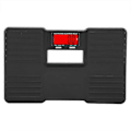 Miniatyrbild 5 av 5: LCD Digital Elektronisk Personlig On/Tare Funktion Låg Batteri Alarm Kroppsvikt Våg Svart