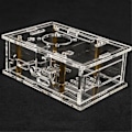 Miniatyrbild 2 av 5: Akrylfodral för OrangePi 5Pro, transparent akrylfodral för OrangePi 5 Pro med kylfläkt
