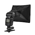 Miniatyrbild 3 av 5: Universal Extern Blixtskydd Fyllnadsljus Portabel Mini Softbox Takblixt 20X30cm för DSLR-kamera