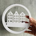 Miniatyrbillede 2 af 5: Love House Listing Dekorations Silikoneform Støbeform