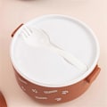Miniatyrbillede 3 af 5: Stabelbar Bento Boks Bærbar Lækagesikker Bento Boks Hvid