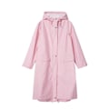 Miniatyrbild 1 av 5: Enfärgad Regnrock Vattentät 210D Polyestertyg Unisex Regnjacka för Utomhusbruk Pink XL
