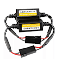 Miniatyrbild 1 av 4: 2st 9V-36V H1 H4 H7 9005/9006/9012 LED-dekoder Billampor INGET Fel Canbus-kabel Varningsavstängare Dekoder
