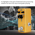 Miniatyrbild 5 av 5: Elektrisk Gitarr Effektpedal Gitarrkompressor Booster Overdrive