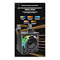 Pikkukuva 2 / 5: Musiikin rytmivalo Stereo Surround Langaton Subwoofer Punainen