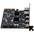 Pikkukuva 3 / 5: USB3.2 Laajennuskortti GEN2 10Gbps PCI-E 4X -sovitinkortti Kannettava TYPE-C Type-A Kaksoispiirilevy, B