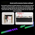 Miniatyrbillede 5 af 5: RGB Ambient Light med Mekanisk Keycap Ur Support Timer