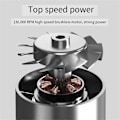 Pikkukuva 4 / 5: Mini Turbo Violent -tuuletin X3 130000RPM Jet-puhallin Turbotuuletintyökalu Harjaton moottorituuletin kotitalouskäyttöön