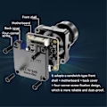 Pikkukuva 4 / 5: For Robin 3 1200TVL FPV-kamera 1/3 tuuman CMOS